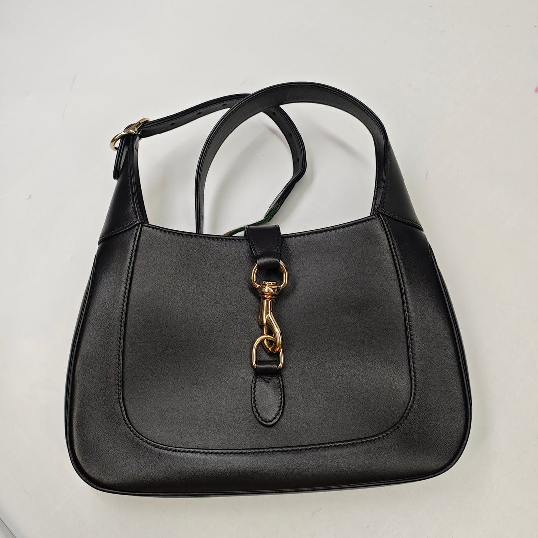 Gucci Small Cuir de veau Web Jackie 1961 Sac porté croisé