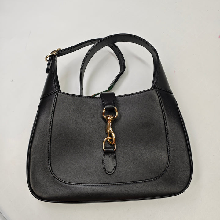 Gucci Small Cuir de veau Web Jackie 1961 Sac porté croisé