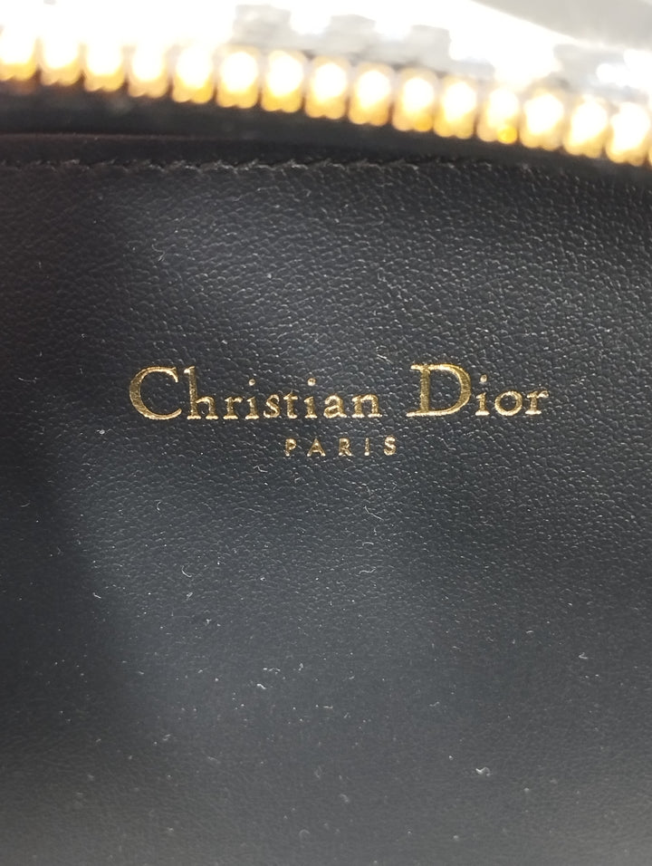 Dior Cuir et Oblique Toile CD Oval Sac caméra