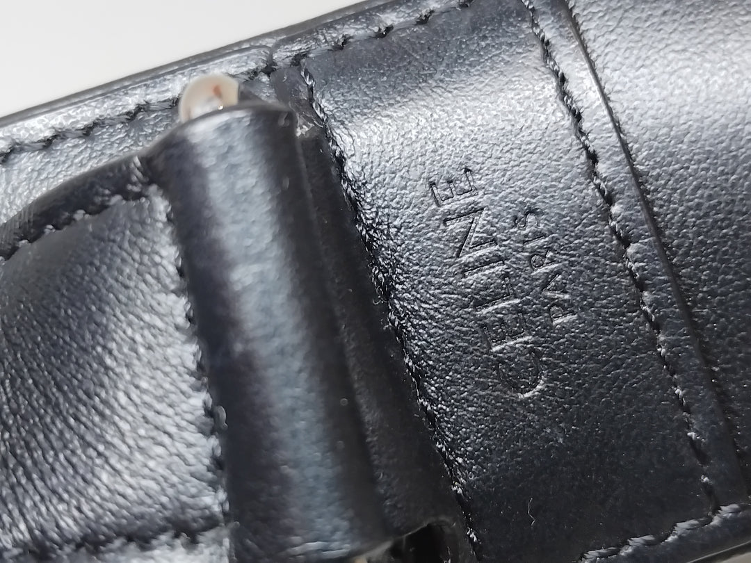 Celine Smooth Cuir de veau Logo Messenger Sac