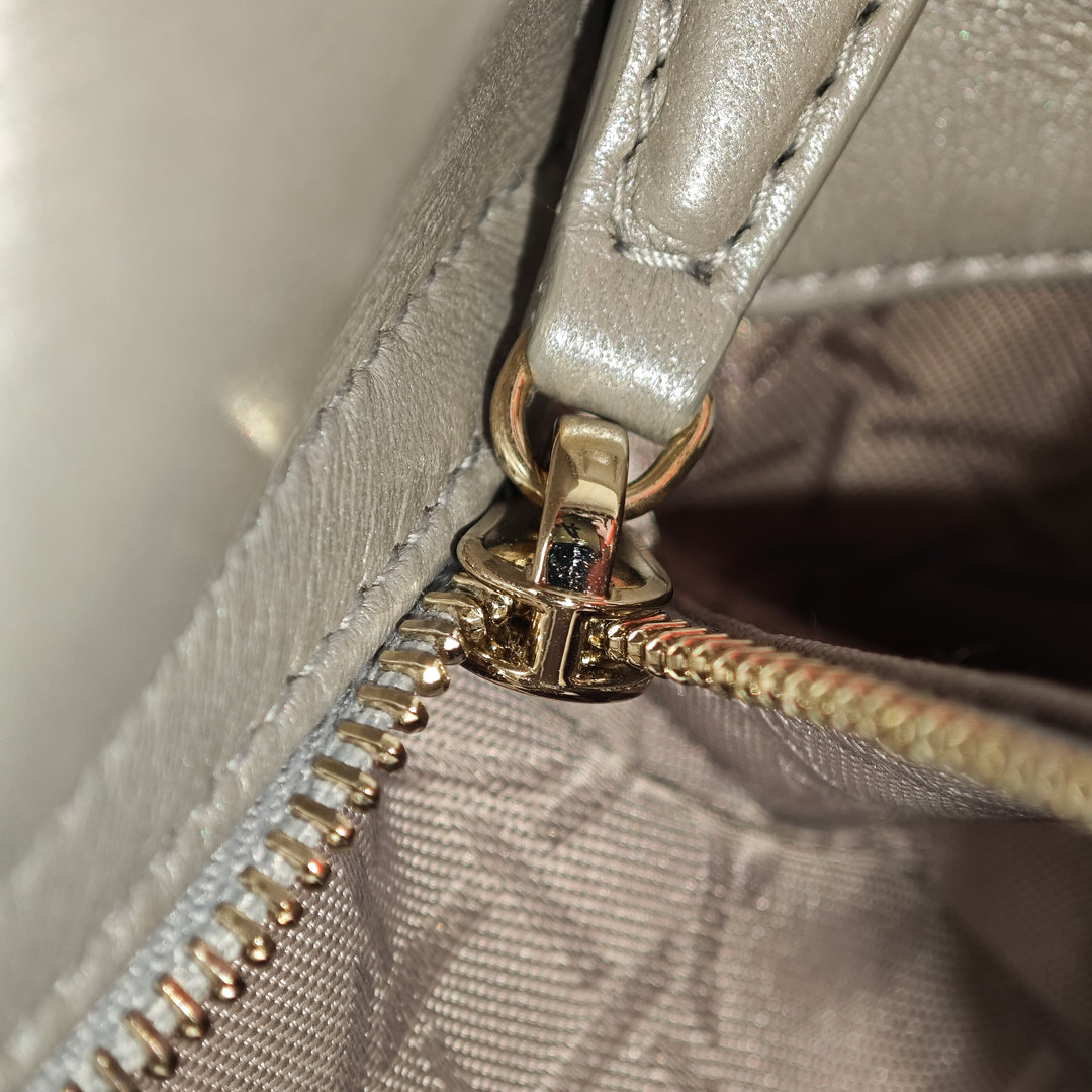 Dior Mini Metallic Cuir d’agneau Cannage Lady Dior