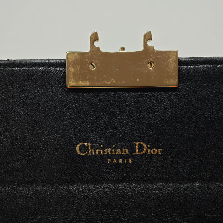 Dior Cuir d’agneau Cannage Miss Dior Promenade Wallet on Chain