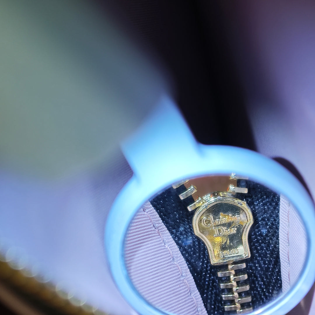 Dior Cuir d’agneau Cannage Miss Dior Promenade Wallet on Chain