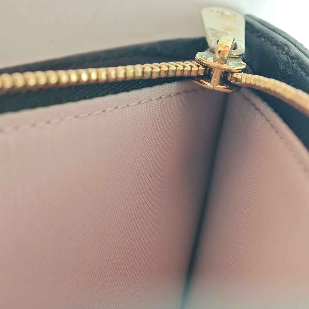Dior Cuir d’agneau Cannage Miss Dior Promenade Wallet on Chain