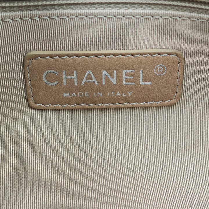 Chanel Matelassé Glazed Cuir de veau Reissue Mademoiselle Accordion Cabas