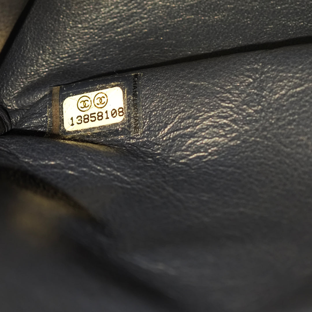 Chanel Matelassé Cuir verni Reissue 2.55 Double rabat 227