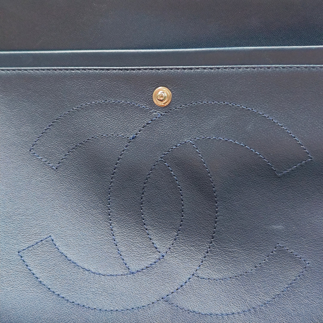 Chanel Matelassé Cuir verni Reissue 2.55 Double rabat 227