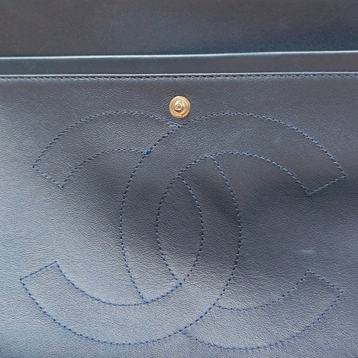 Chanel Matelassé Cuir verni Reissue 2.55 Double rabat 227