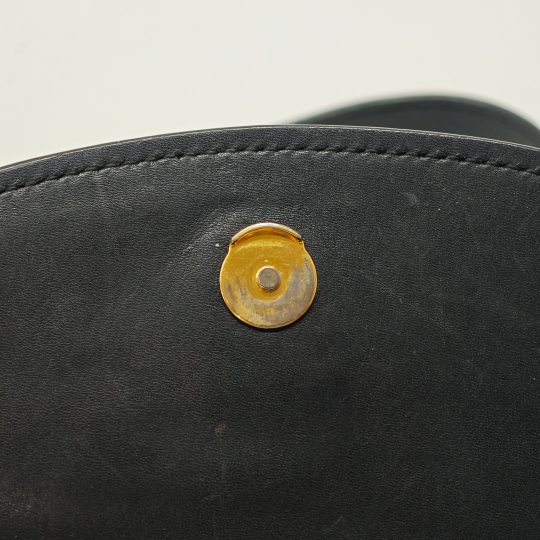 Saint Laurent Small Cuir Monogram Kaia Sac porté croisé