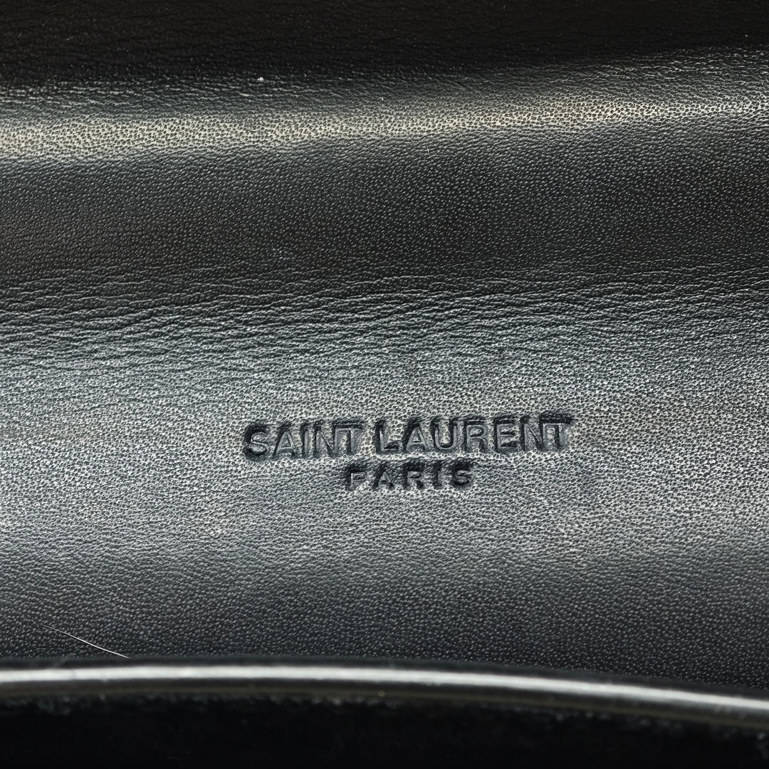 Saint Laurent Small Cuir Monogram Kaia Sac porté croisé