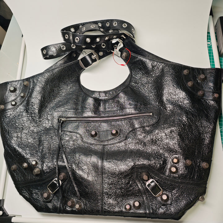 Balenciaga Large Arena Cuir d’agneau Le Cagole Carry All Cabas