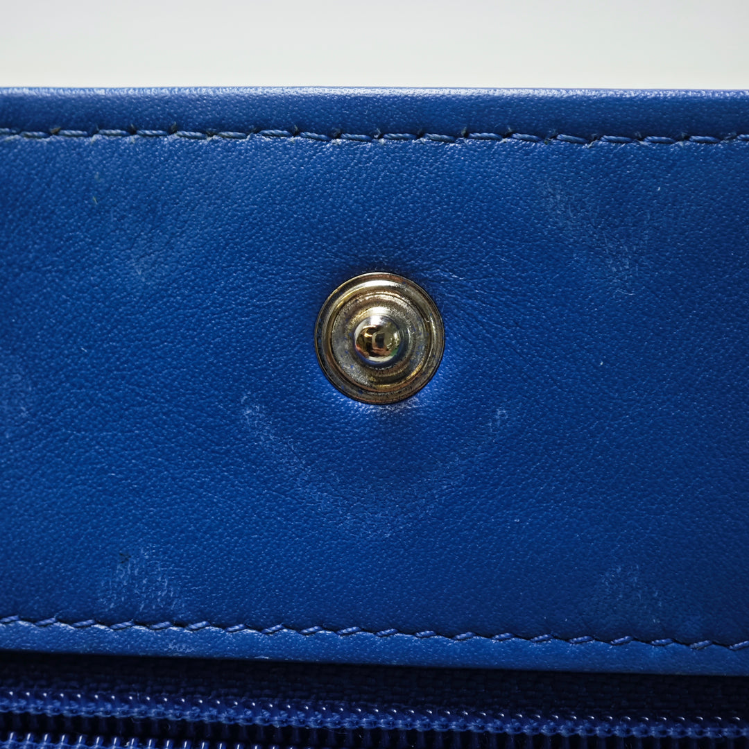 Chanel CC Matelassé Cuir verni Wallet on Chain