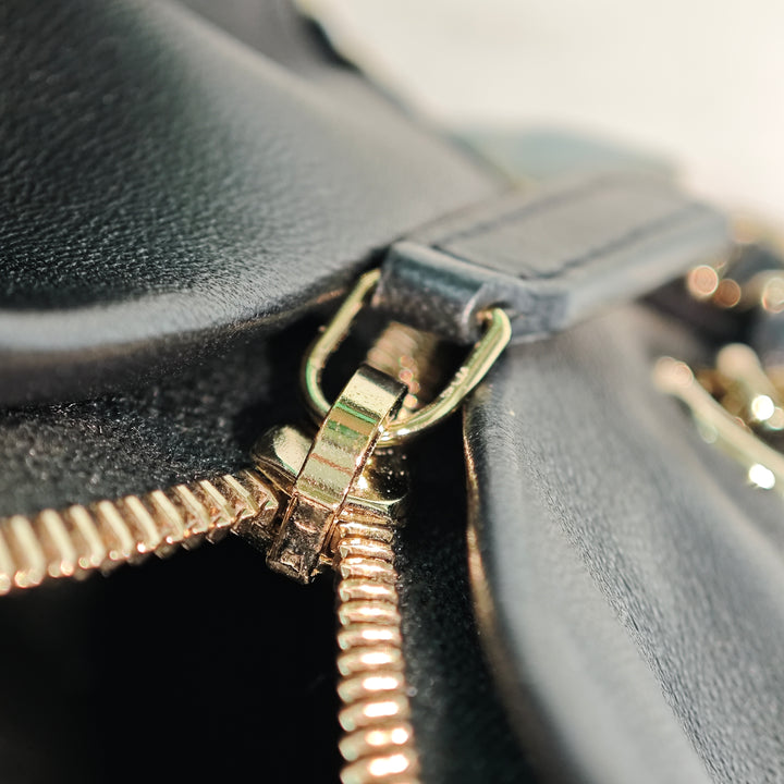 Chanel CC Matelassé Velours Cristal Wristlet Pochette