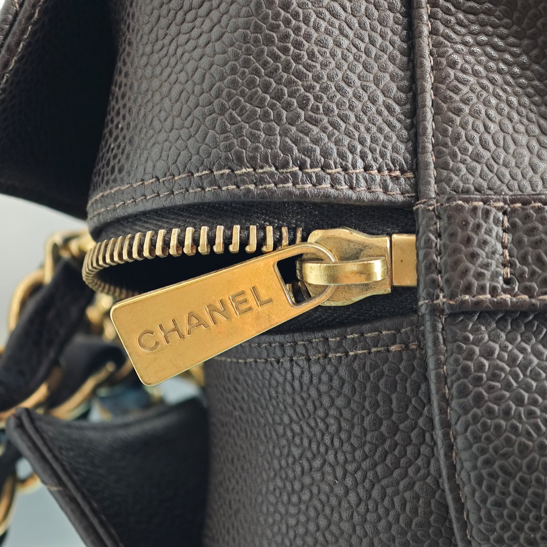 Chanel Grand CC Caviar Timeless Cabas