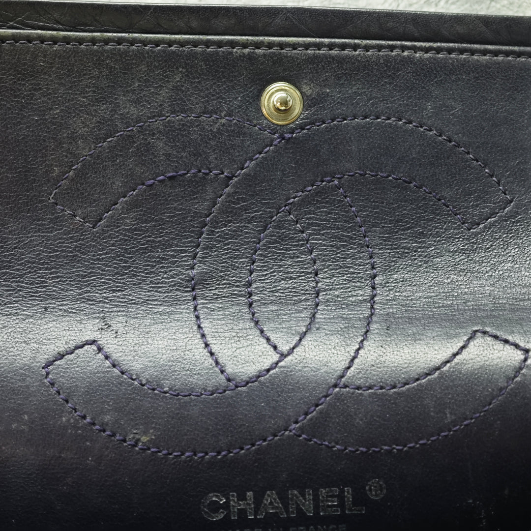 Chanel Matelassé vieilli Cuir de veau Reissue 2.55 Double rabat 226