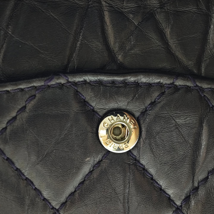 Chanel Matelassé vieilli Cuir de veau Reissue 2.55 Double rabat 226
