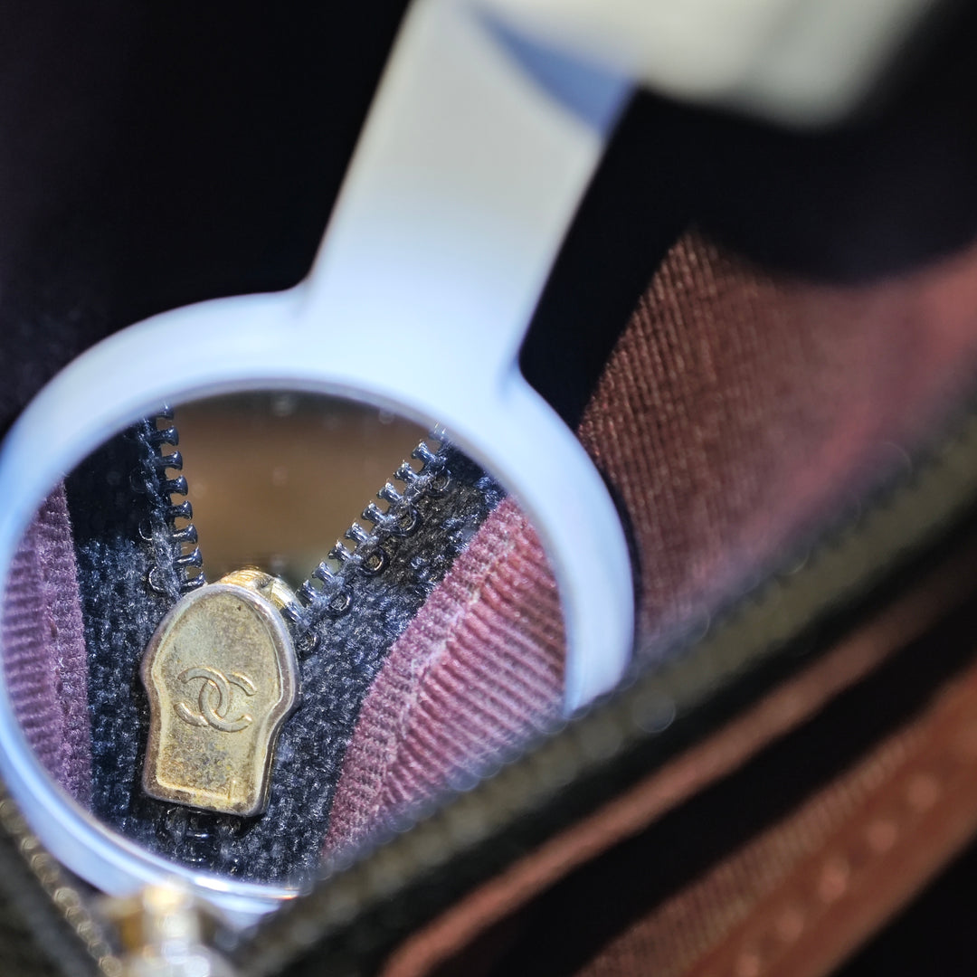 Chanel Matelassé vieilli Cuir de veau Reissue 2.55 Wallet on Chain