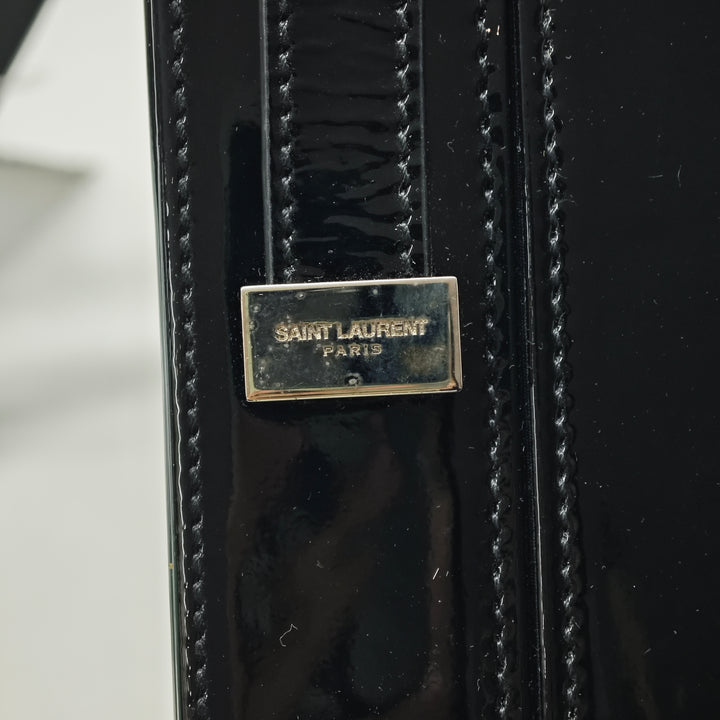 Saint Laurent Cuir verni Sac caméra