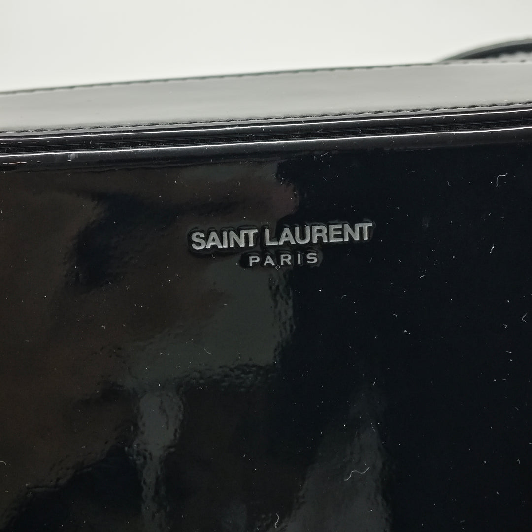 Saint Laurent Cuir verni Sac caméra