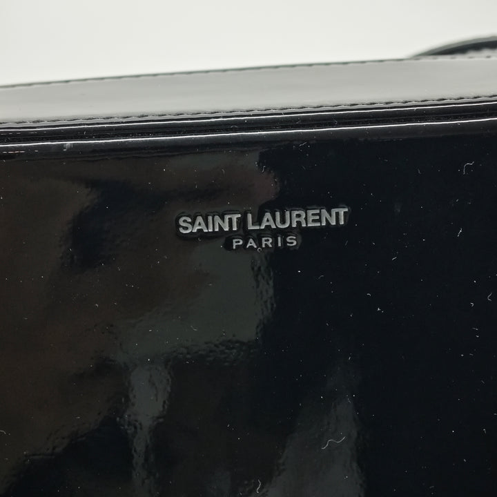 Saint Laurent Cuir verni Sac caméra