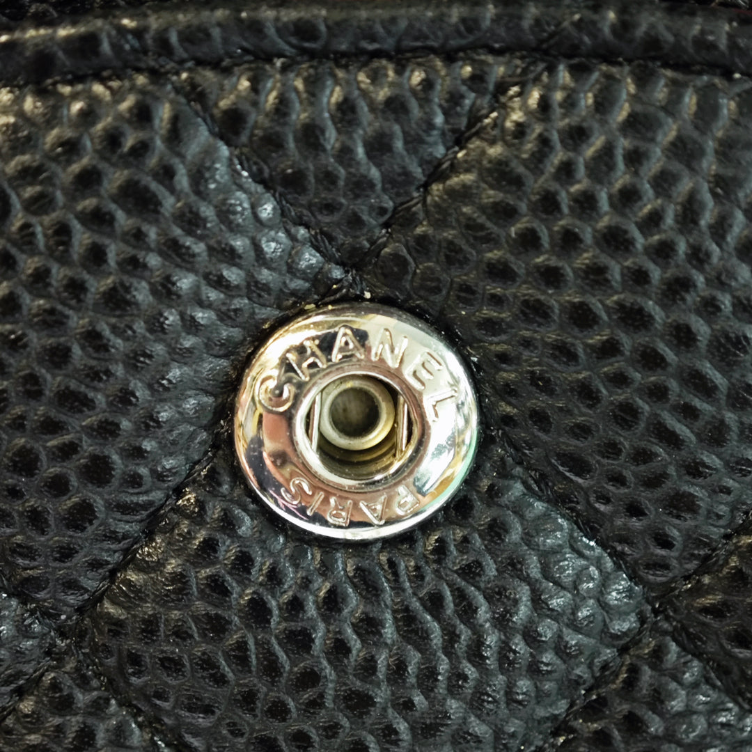 Chanel Medium Classic Caviar Double rabat