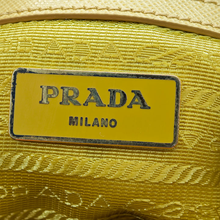 Prada Saffiano Lux Boston Sac