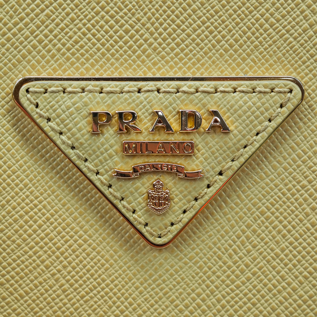 Prada Saffiano Lux Boston Sac