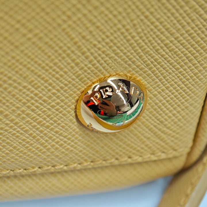 Prada Saffiano Lux Boston Sac