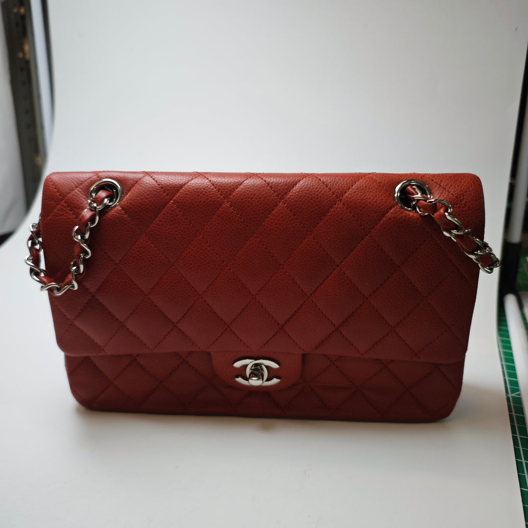 Chanel Medium Classic Caviar Double rabat
