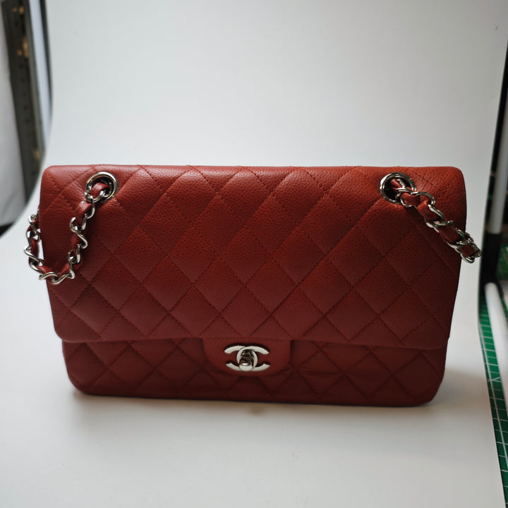 Chanel Medium Classic Caviar Double rabat