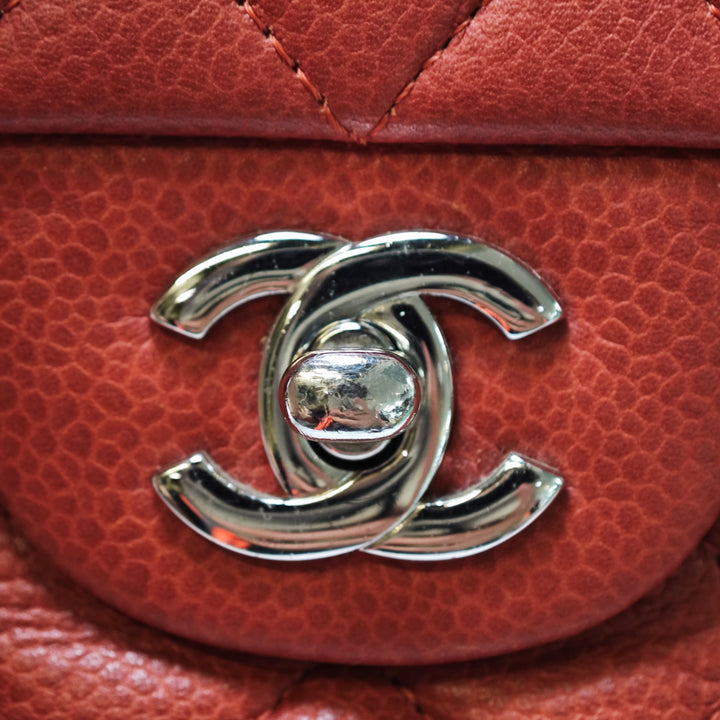 Chanel Medium Classic Caviar Double rabat