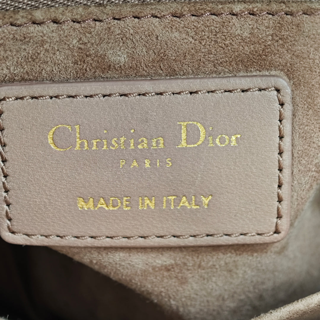 Dior Small Satin Cannage Swarovski Lady Dior