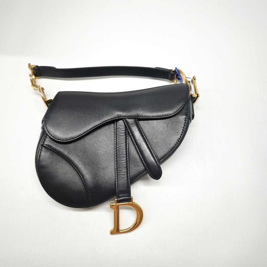 Dior Mini Smooth Cuir de veau Saddle Sac