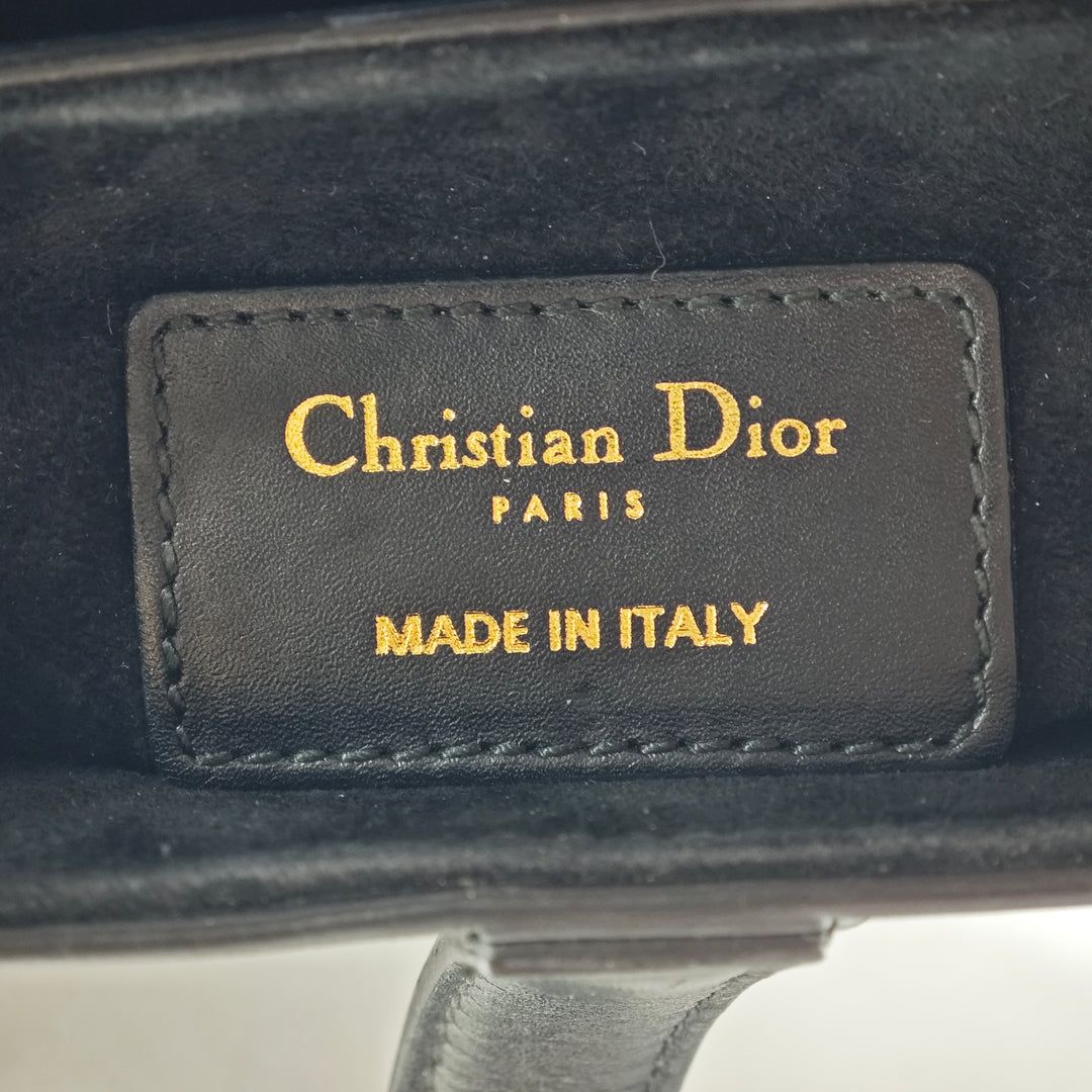 Dior Mini Smooth Cuir de veau Saddle Sac