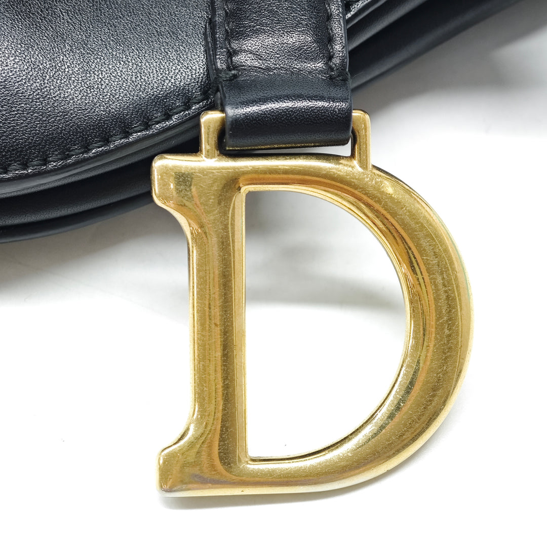 Dior Mini Smooth Cuir de veau Saddle Sac