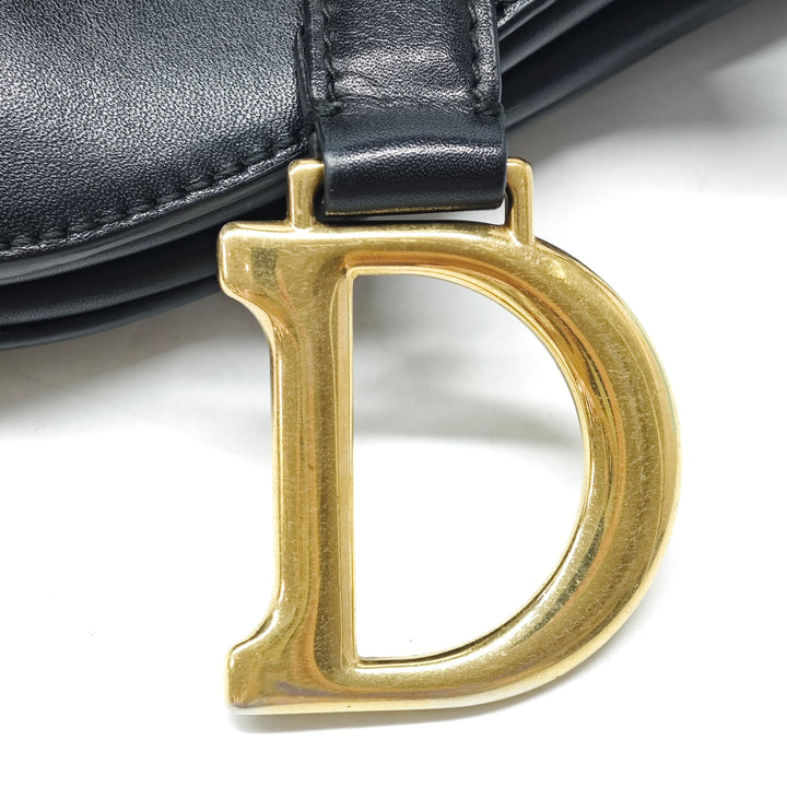 Dior Mini Smooth Cuir de veau Saddle Sac