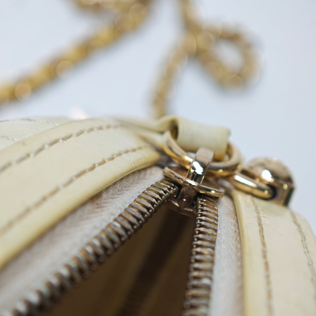 Chanel Chevron Surpiqué Cuir de veau La Pausa Evening Sac