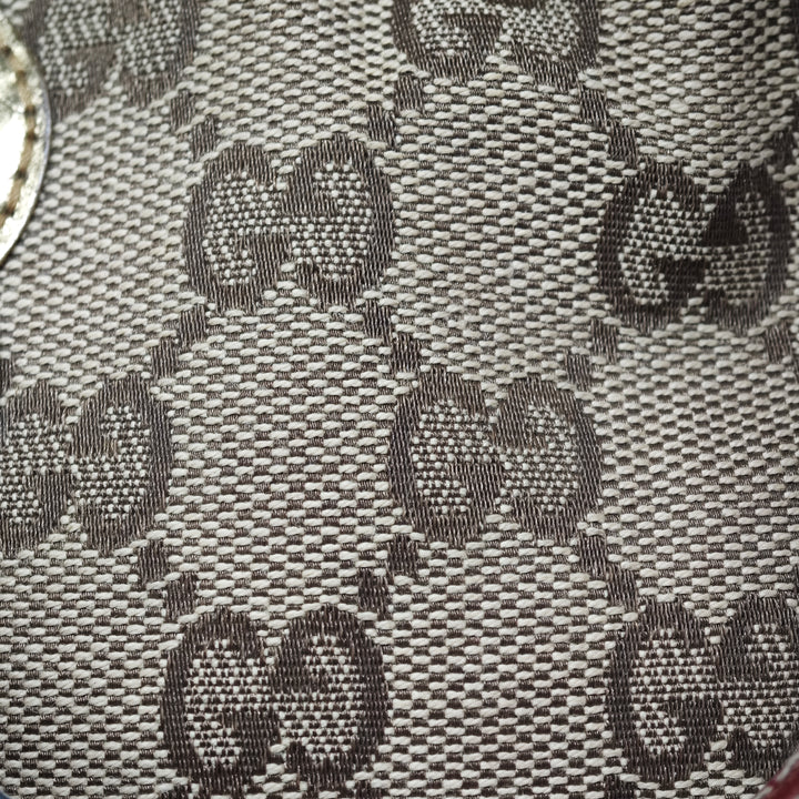 Gucci Small GG Toile Brando Guccioli Holiday Chihuahua Cabas