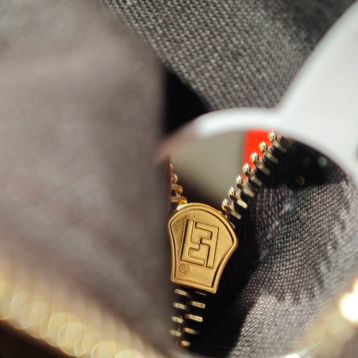 Fendi Pequin Toile Sac bandoulière