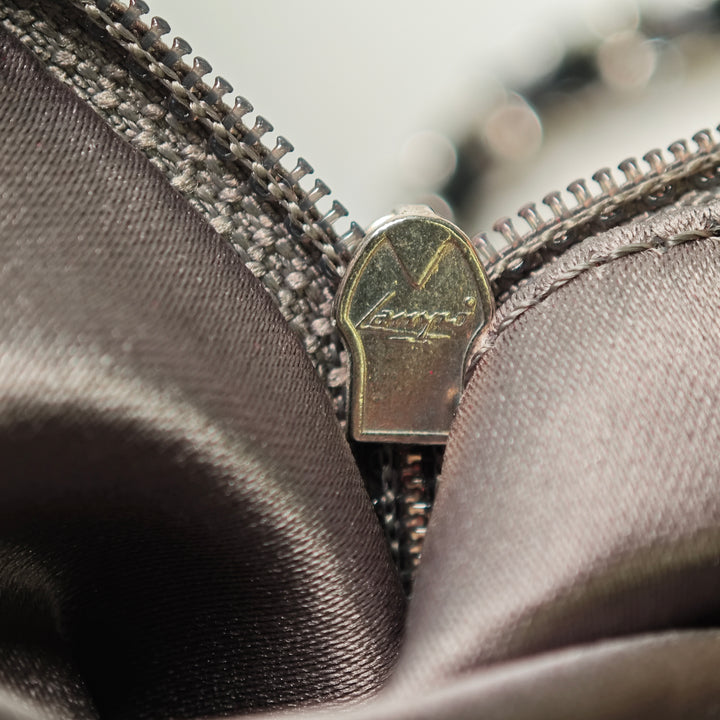 Chanel CC Cuir d’agneau Graphic Patchwork Rabat intégral