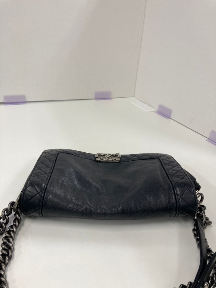 Chanel Medium Cuir de veau Boy Reverso à rabat