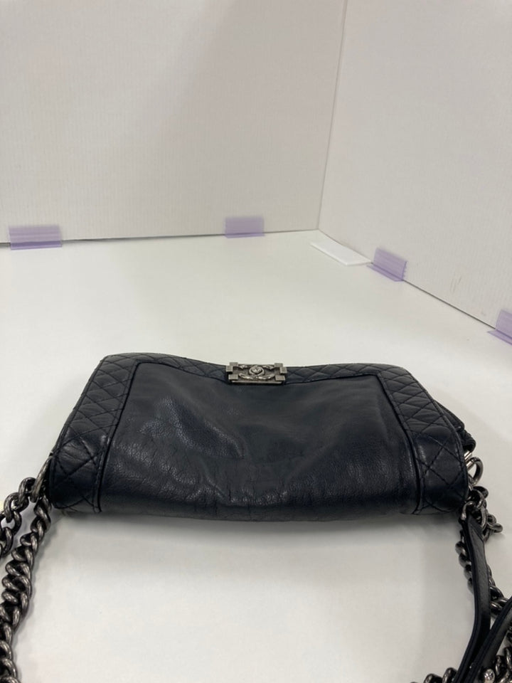 Chanel Medium Cuir de veau Boy Reverso à rabat