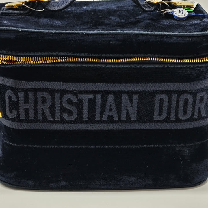 Dior brodé Velours Diortravel Vanity