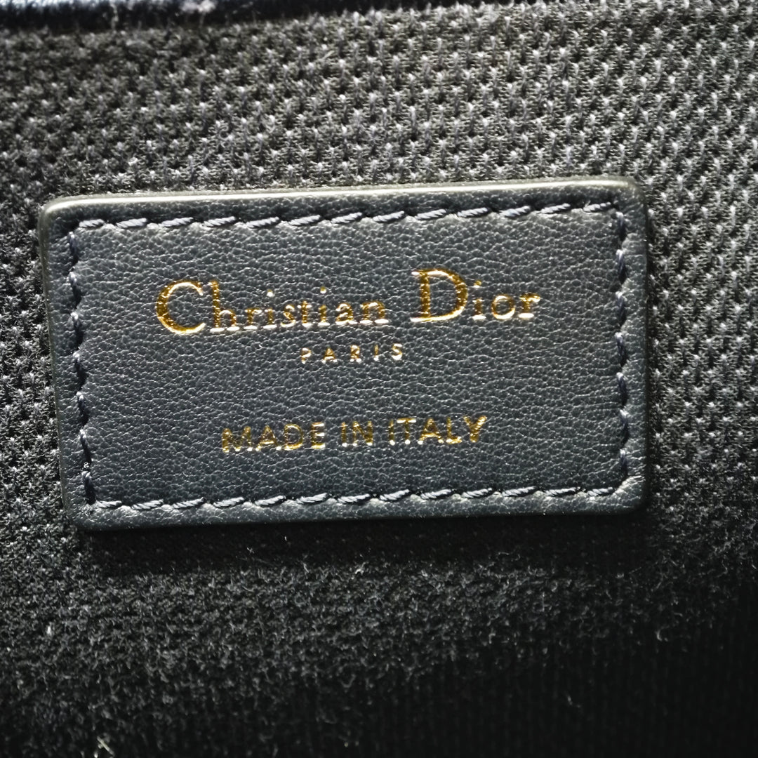 Dior brodé Velours Diortravel Vanity
