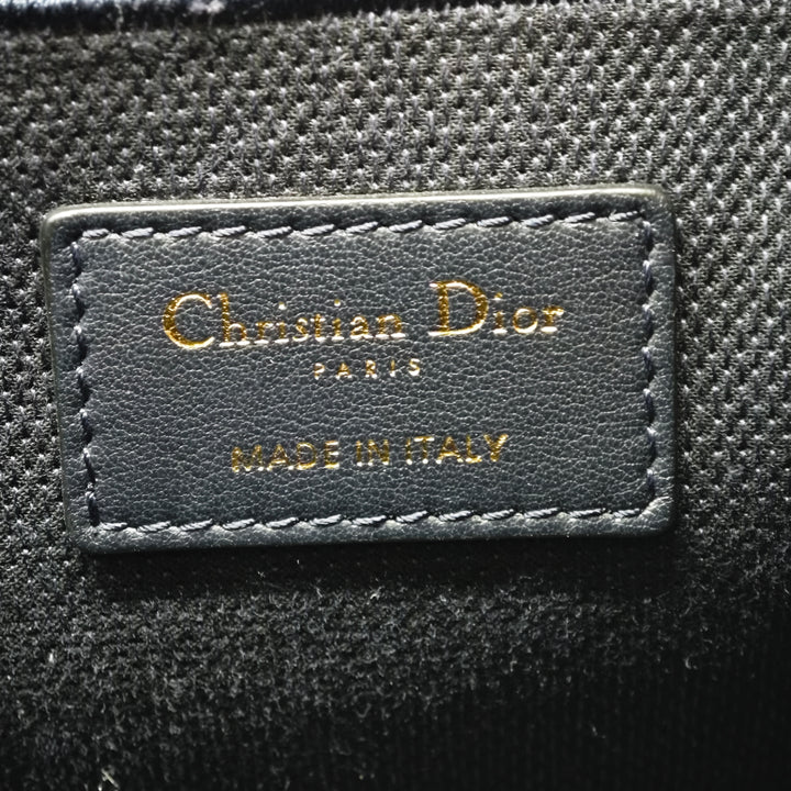 Dior brodé Velours Diortravel Vanity