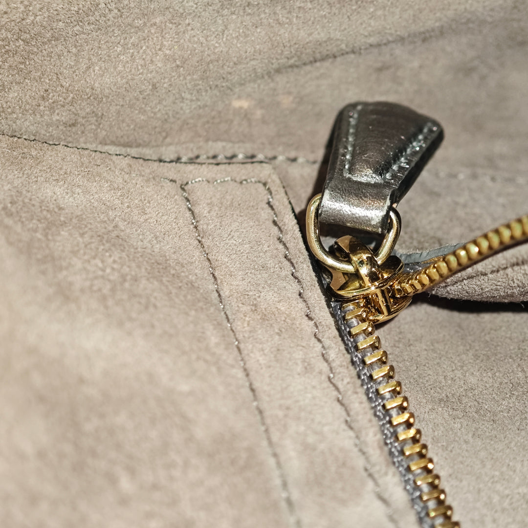 Dior Small Metallic Cuir de veau grainé Cannage Supple Lady Dior