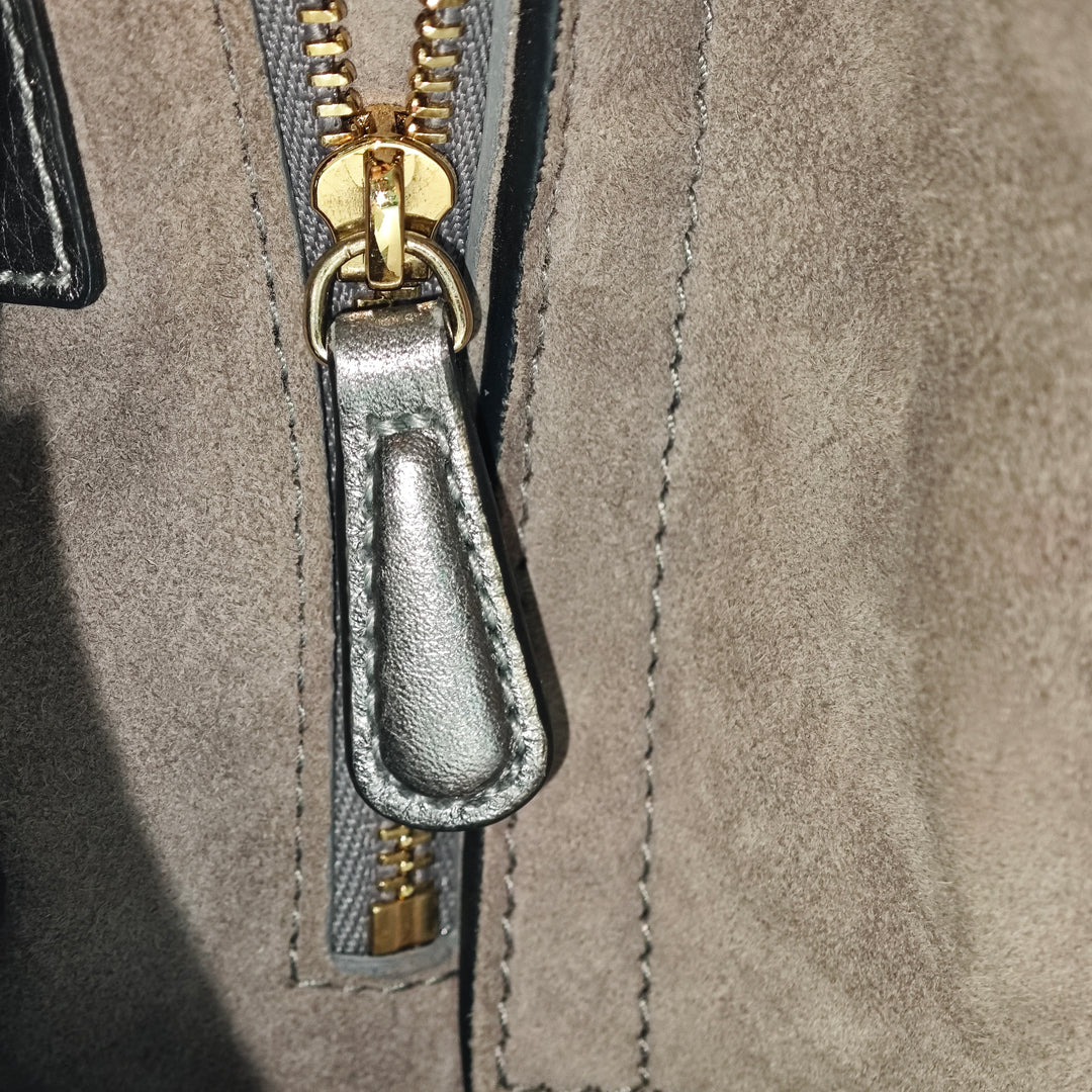 Dior Small Metallic Cuir de veau grainé Cannage Supple Lady Dior