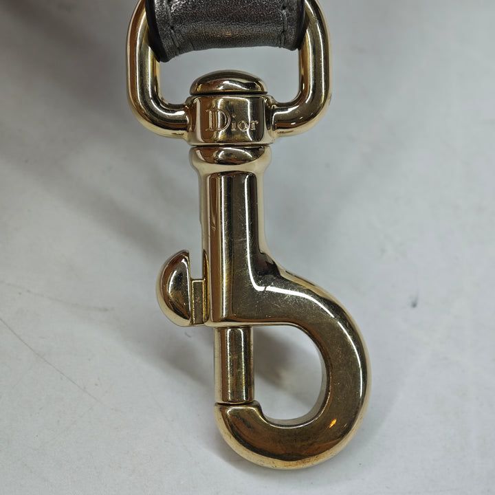 Dior Small Metallic Cuir de veau grainé Cannage Supple Lady Dior