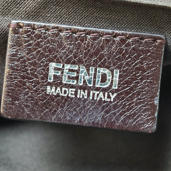 Fendi Zucca Toile Sac porté croisé
