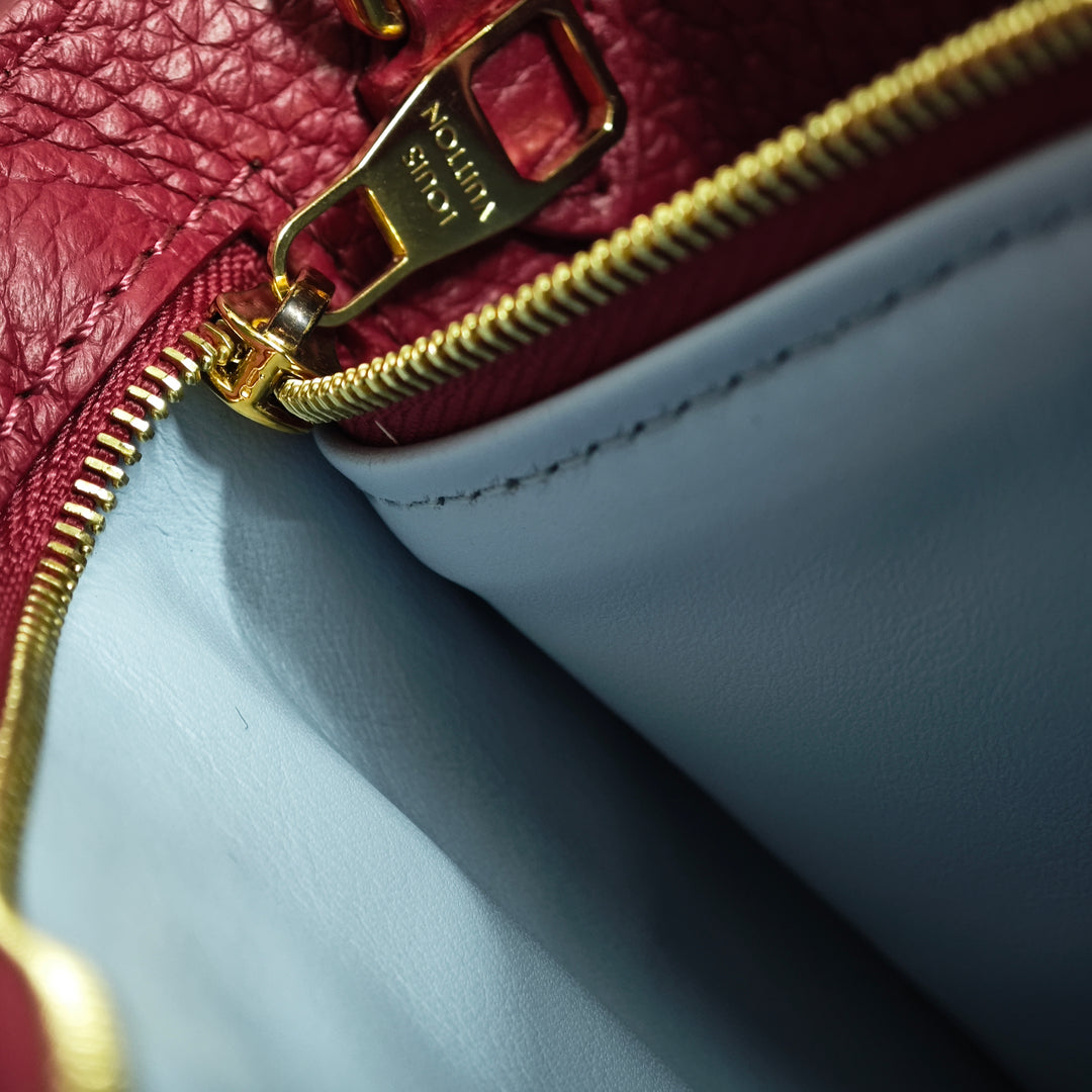 Louis Vuitton Tricolor Taurillon Capucines PM